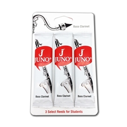 Juno Bass Clarinet Reeds 3-Pack #2.5
