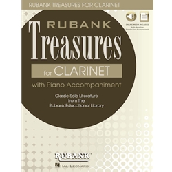 Rubank Treasures for Clarinet W/Aud + PDF