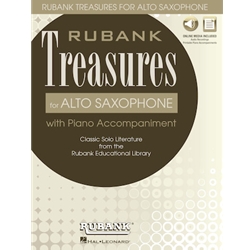 Rubank Treasures for Alto Saxophone W/Aud + PDF