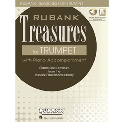 Rubank Treasures for Trumpet W/Aud + PDF