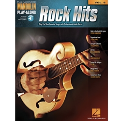 Rock Hits W/Aud / Mandolin Playalong Vol 6