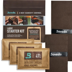 Boveda 2-Way Humidity Control - Large Starter Kit for Wood Instruments