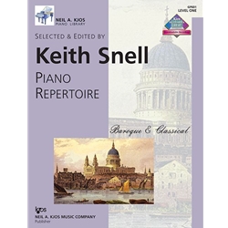 Piano Repertoire: Baroque/Classical Level 1 - Snell