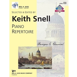 Piano Repertoire: Baroque/Classical Level 4 - Snell