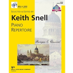 Piano Repertoire: Baroque/Classical Level 9 - Snell