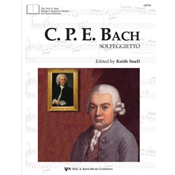 C.P.E. Bach: Solfeggietto, ed. Snell