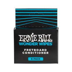 Ernie Ball Wonder Wipes Fretboard Conditioner - 6 pk