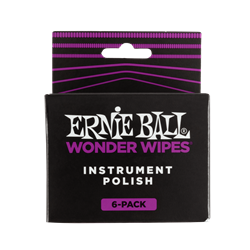 Ernie Ball Wonder Wipes Instrument Polish - 6 pk