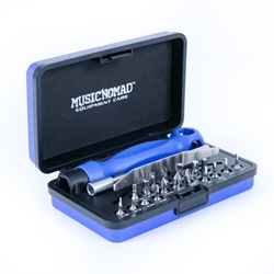 MusicNomad Premium Guitar Tech Screwdriver & Wrench Set w/ Case