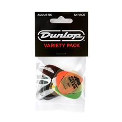 Dunlop Acoustic Pick Variety 12-Pack