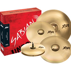 Sabian XSR Performance Cymbal Pack w/Free 18" Crash