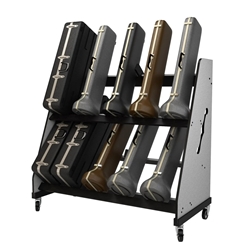 A&S The Band Room™ Trumpet Case Storage Rack for Music Teachers