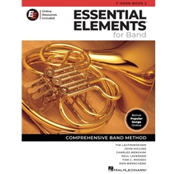 Essential Elements for Band – French Horn Book 2 with Online Resources