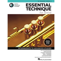 Essential Technique for Band - Trumpet with Online Resources