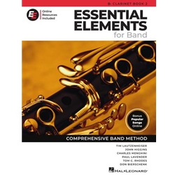 Essential Elements for Band – Clarinet Book 2 with Online Resources