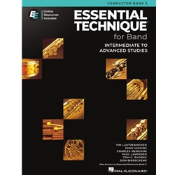 Essential Technique w/EEi for Band - Conductor