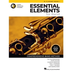 Essential Elements for Band – Clarinet Book 1 with Online Resources