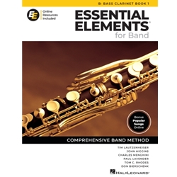 Essential Elements w/EEi Bk 1 - Bass Clr