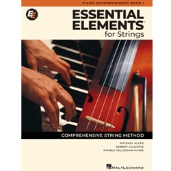 Essential Elements w/EEi for Strings Bk 1 - Piano Acct.