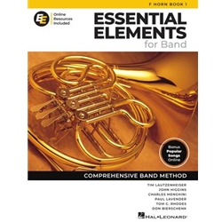 Essential Elements for Band – French Horn Book 1 with Online Resources