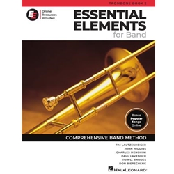 Essential Elements for Band – Trombone Book 2 with Online Resources