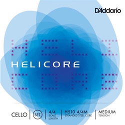 D'Addario Helicore Cello Set 4/4 Medium