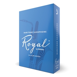 Royal by D'Addario Baritone Sax Reeds, Strength 2, 10-pack
