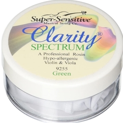 Super Sensitive Clarity Violin / Viola Rosin Green