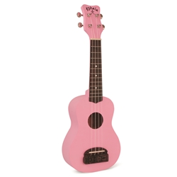 Kohala Tiki Series Soprano Ukulele Pink