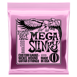 Ernie Ball Mega Slinky Nickel Wound Electric Guitar Set 10.5-48