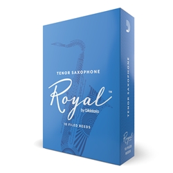 Royal by D'Addario Tenor Sax Reeds, Strength 4, 10-pack