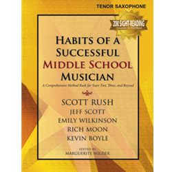Habits of a Successful Middle School Musician: Tenor Sax