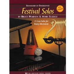 Standard of Excellence Festival Solos Book 1: Alto Sax
