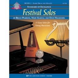 Standard of Excellence Festival Solos Book 2: Percussion