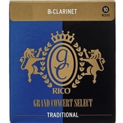 Grand Concert Clr Reeds #3-1/2 Regular Blank